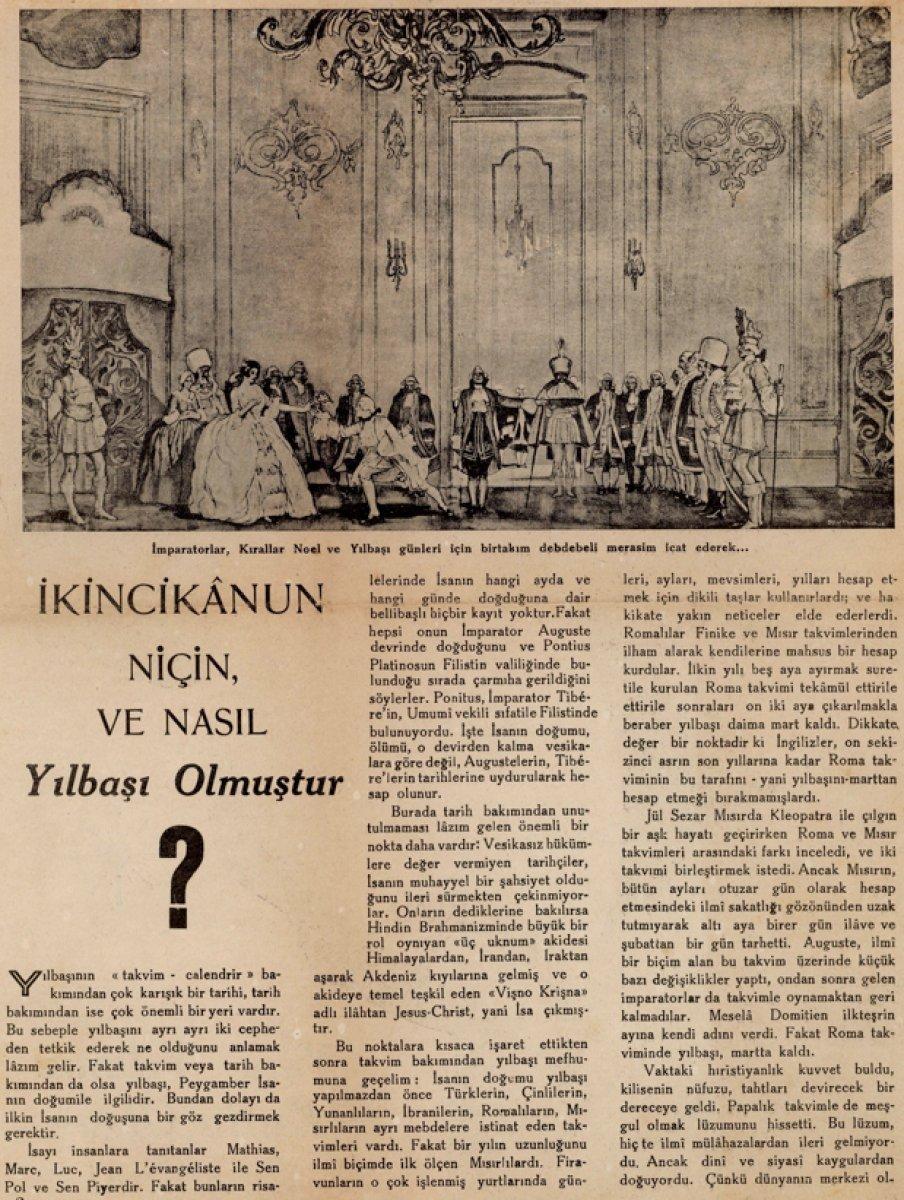 Vakanüvis yazdı: Akşam ezanıyla başlayan yılbaşı